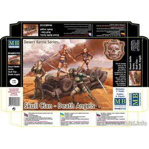 Masterbox Models . MTB 1/35 Desert Battle Series, Skull Clan - Death Angels