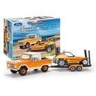 Revell Monogram . RMX 1/25 Ford Bronco Half Cab W/ Dune Buggy And Trailer