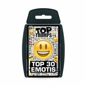Top Trumps . TPT Top Trumps: Top 30 Emotis