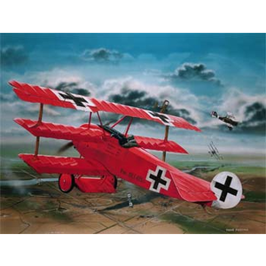 Revell of Germany . RVL 1/28 Red Baron Tri Plane