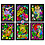 Stuff To Color . SFC Parrot 6-Pack Monkey, Parrot, Tiger, Koala, Gecko, Elephant