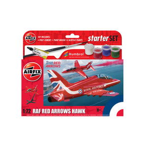 Airfix . ARX 1/72 Red Arrows Hawk Gift Set