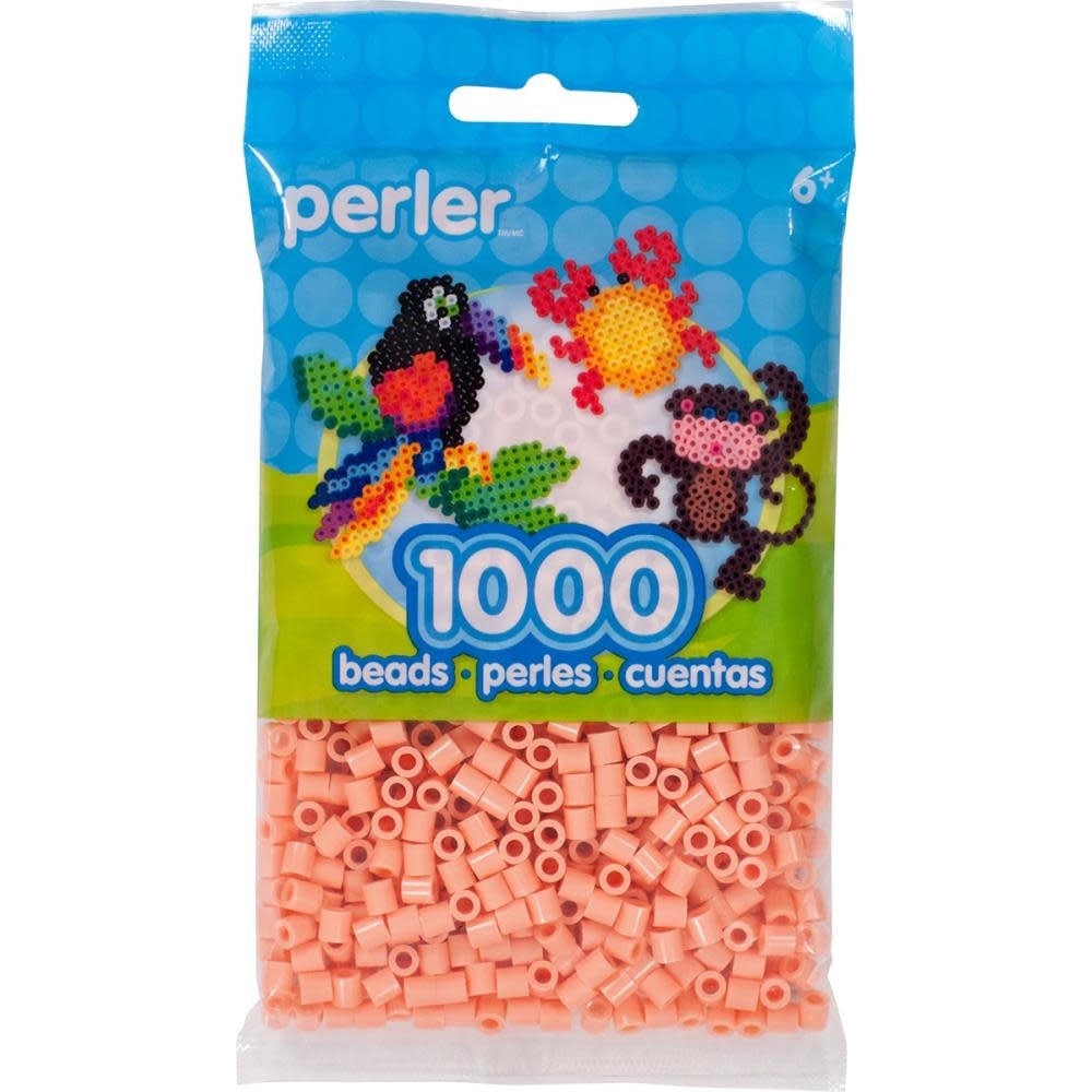 Perler Beads 1 000 Orange Cream