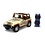 Jada Toys . JAD 1/24 "Just Trucks" 1992 Jeep Wrangler w/ rack