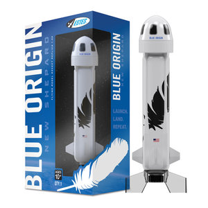 Estes Rockets . EST Blue Origin New Shepard Rocket Kit