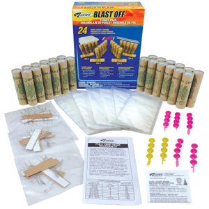 Estes Rockets . EST Blast Off Flight Pack (24) - Bulk Pack Assortment