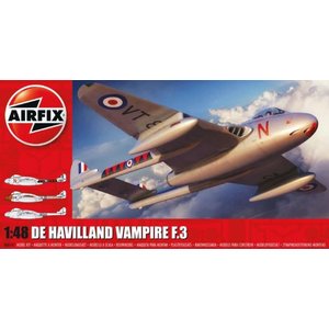 Airfix . ARX 1/48 DeHailland Vampire F.3