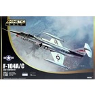 Kinetics . KIN 1/48 F-104 A/C USAF Starfighter