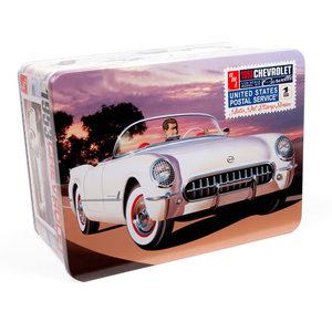 AMT\ERTL\Racing Champions.AMT 1/25 1953 Corvette USPS Stamp Collectors Tin