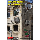 Miniart . MNA 1/35 Air Conditioners & Satellite Dishes