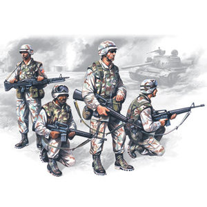 Icm . ICM 1/35 US Elite Forces in Iraq (4 figures - 4 soldiers)