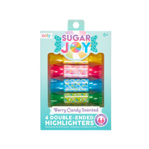 Ooly . OLY Sugar Joy Scented Double-Ended Highlighter Set