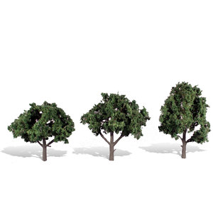 Woodland Scenics . WOO Cool Shade Trees 4” to 5” (3)