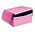 Retail Supplies . RES 7x7x4 Pink Cake Box