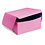 Retail Supplies . RES 7x7x4 Pink Cake Box