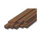 Ocio Creativio . OCC Occre 2X5X1000mm walnut like strips