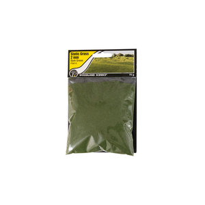 Woodland Scenics . WOO Static Grass Dark Green 2mm