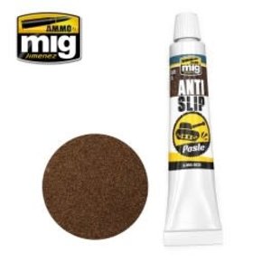 Ammo of MIG . MGA Anti Slip Paste - Brown For 1/35
