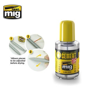 Ammo of MIG . MGA Medium Dense Cement - Slow Dry