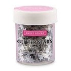 Sweet Sticks . SWT Edible Silver Glitter Stars