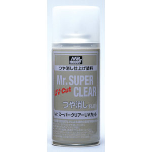 Gunze . GNZ Mr Hobby Mr Super Clear UV Cut Flat