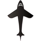 Premier Kites . PMR 6’ Black Shark Polyester Kite