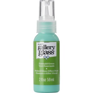 Plaid (crafts) . PLD Emerald Green Gallery Glass Paint 2oz