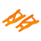 Traxxas . TRA Suspension arms, orange,(2) (heavy duty, cold weather material)