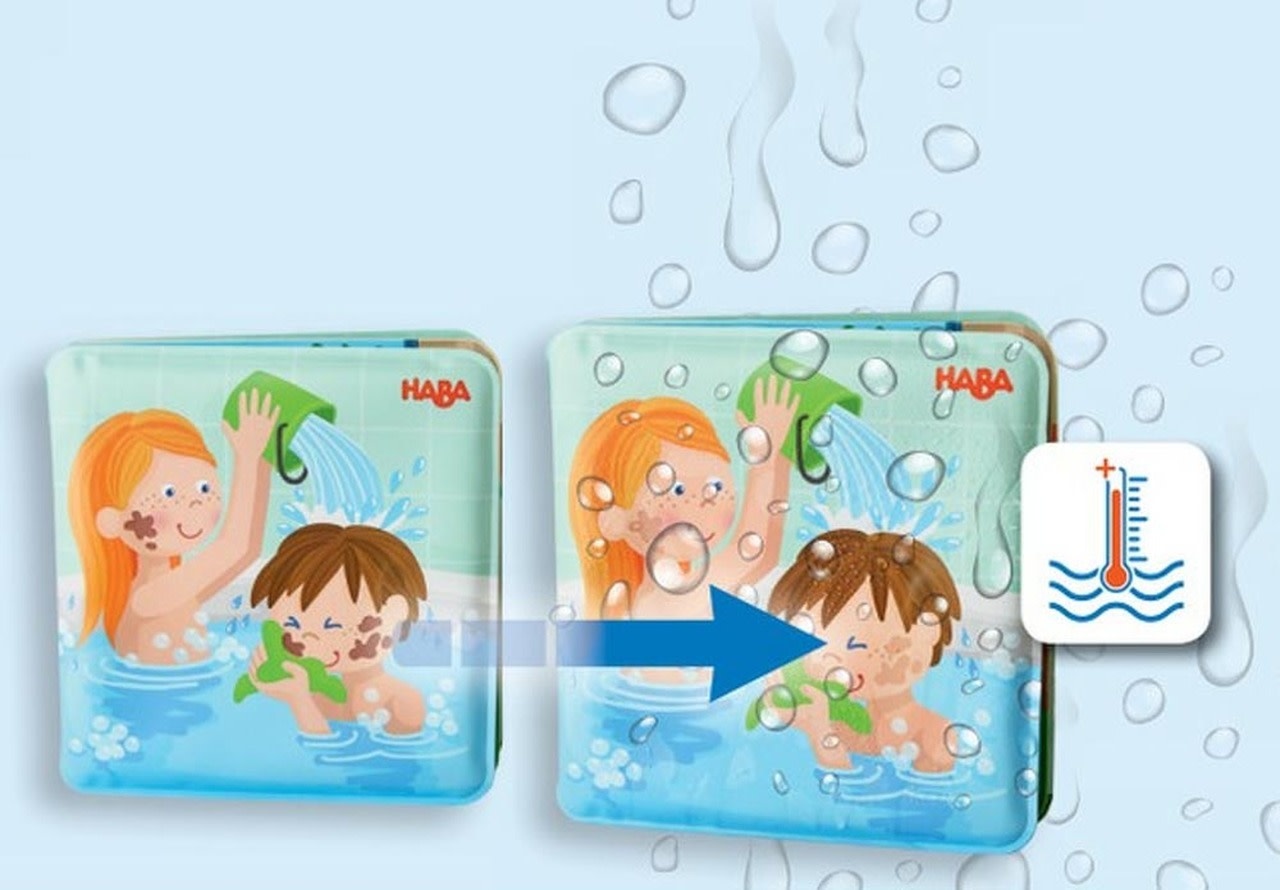 Paul and Pia Magic Color Changing Wash Away Bath Book Paul and Pia Magic Color Changing Wash Away Bath Book
