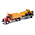 New Ray . NRY 1/32 Scale Peterbilt Single Dump Truck W/ Wheel Loader