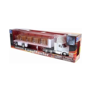 New Ray . NRY 1/32 Freightliner Century Class w/Flatbed Trailer & Pallet Load