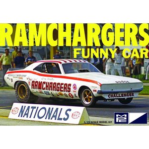 MPC . MPC 1/25 Ramchargers Dodge Challenger Funny Car