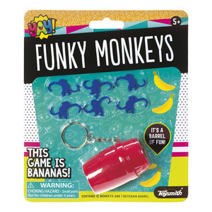 Toysmith . TOY Funky Monkeys Key Chain