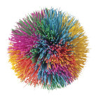 Toysmith . TOY Rainbow Pom Ball