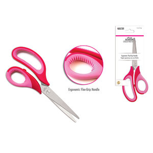 Crafters Tool Kit . CTK Crafter's Toolkit Soft Grip Scissors 7.5"