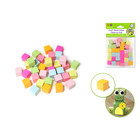 MultiCraft . MCI Craftwood Cubes Pastel Assorted 10mm 35pc