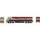 Bowser Manufacture Co . BOW HO C630M w/DCC & Sound, CPR/Grey/Maroon #4501
