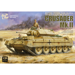 Border Model . BDM 1/35 British Cruiser Tank Mk.VI & GERMANY Pzkpfw.Mk V 746(e) Crusader Mk.II