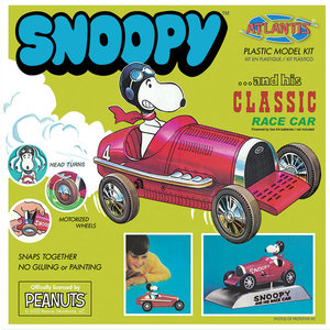 Atlantis Models . AAN Atlantis Snoopy and his Race Car