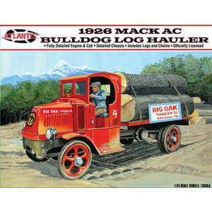 Atlantis Models . AAN Atlantis 1/24 1926 Mack Bulldog Log Hauler