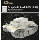 FlyHawk . FHK 1/72 German Pz.Kpfw II Ausf J Tank (VK.16.01)