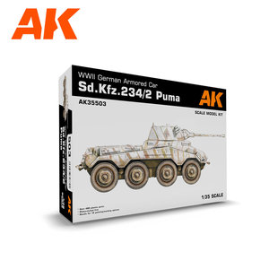 A K Interactive . AKI 1/35 SD.KFZ.234/2 PUMA