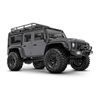 Traxxas . TRA TRX-4M™ Scale and Trail® Crawler with 1/18 scale Land Rover® Defender® Body Silver