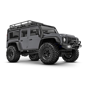 Traxxas . TRA TRX-4M™ Scale and Trail® Crawler with 1/18 scale Land Rover® Defender® Body Silver