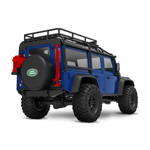 Traxxas . TRA TRX-4M™ Scale and Trail® Crawler with 1/18 scale Land Rover® Defender® Body Blue