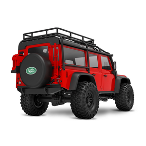 Traxxas . TRA TRX-4M™ Scale and Trail® Crawler with 1/18 scale Land Rover® Defender® Body RED