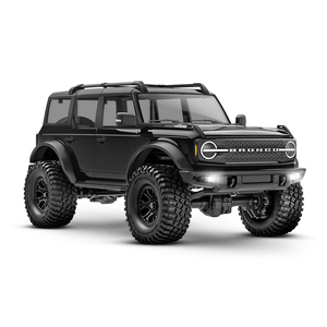 Traxxas . TRA TRX-4M™ Scale and Trail® Crawler with 1/18 scale Ford® Bronco® Body Molded in Black