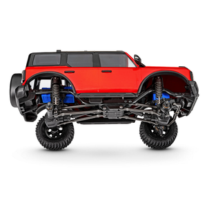 Traxxas . TRA TRX-4M™ Scale and Trail® Crawler with 1/18 scale Ford® Bronco® Body Molded in Black