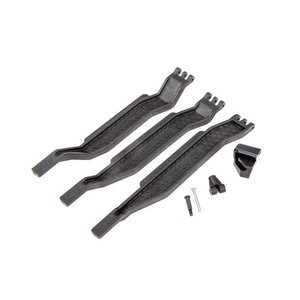 Traxxas . TRA Battery hold-down (3)/ battery clip/ hold-down post