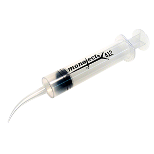 Monoject #412 Syringe Curved Tip